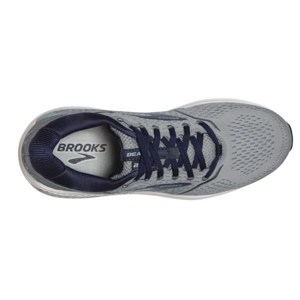 Brooks Beast 20 Yol Koşu Ayakkabısı Erkek Gri Mavi Beyaz | Turkey-234085