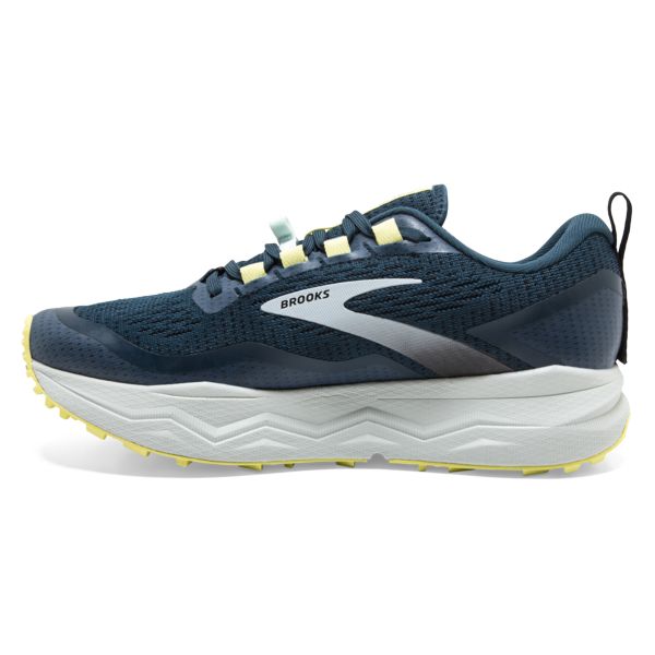 Brooks Caldera 5 Patika Koşu Ayakkabısı Kadın Mavi Gri Sarı | Turkey-860327