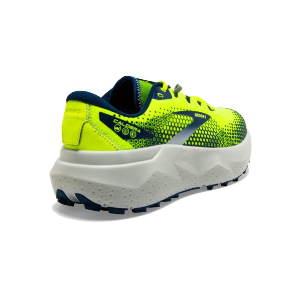 Brooks Caldera 6 Patika Koşu Ayakkabısı Erkek Sarı Yeşil Beyaz | Turkey-650789