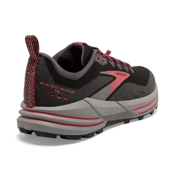 Brooks Cascadia 16 GTX Patika Koşu Ayakkabısı Kadın Siyah Mercan | Turkey-726805