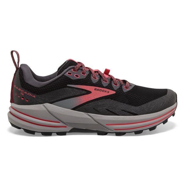 Brooks Cascadia 16 GTX Patika Koşu Ayakkabısı Kadın Siyah Mercan | Turkey-726805