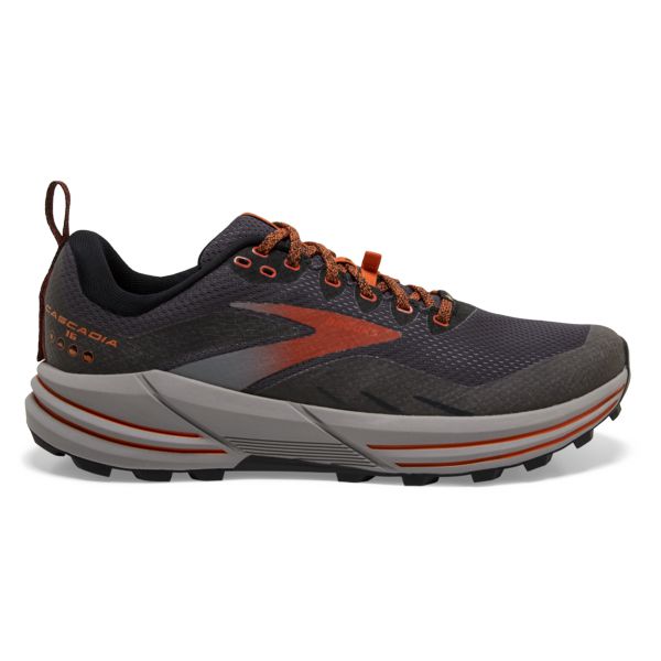 Brooks Cascadia 16 GTX Patika Koşu Ayakkabısı Erkek Kahverengi Turuncu | Turkey-918573