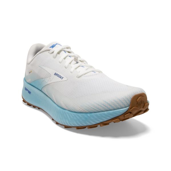 Brooks Catamount Patika Koşu Ayakkabısı Kadın Beyaz Mavi Kahverengi | Turkey-953162