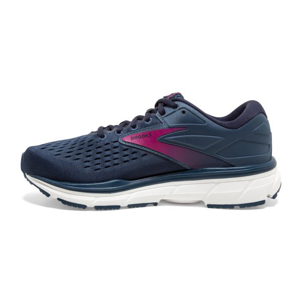 Brooks Dyad 11 Yol Koşu Ayakkabısı Kadın Mavi Lacivert Pembe | Turkey-687932