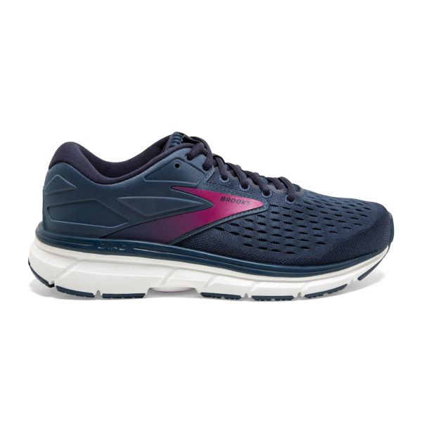 Brooks Dyad 11 Yol Koşu Ayakkabısı Kadın Mavi Lacivert Pembe | Turkey-687932