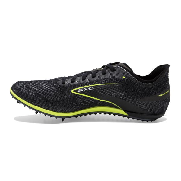 Brooks ELMN8 6 Yarış Ayakkabısı Erkek Siyah Sarı | Turkey-609821