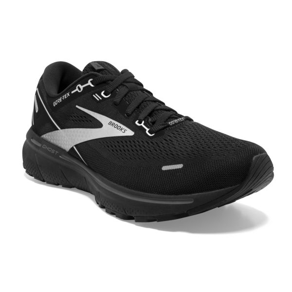 Brooks Ghost 14 GTX Yol Koşu Ayakkabısı Erkek Siyah Beyaz | Turkey-627954