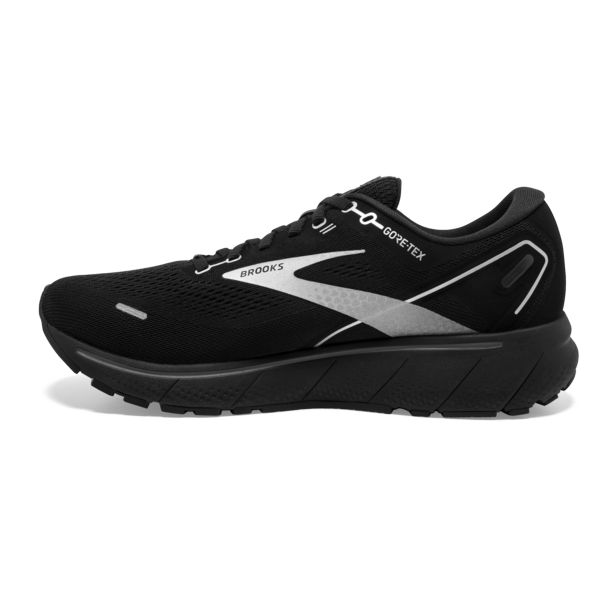 Brooks Ghost 14 GTX Yol Koşu Ayakkabısı Erkek Siyah Beyaz | Turkey-627954