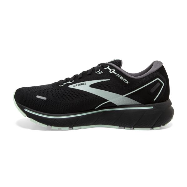 Brooks Ghost 14 GTX Yol Koşu Ayakkabısı Kadın Siyah Beyaz | Turkey-934187