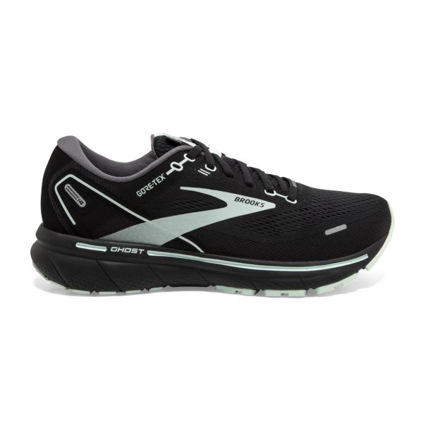 Brooks Ghost 14 GTX Yol Koşu Ayakkabısı Kadın Siyah Beyaz | Turkey-934187