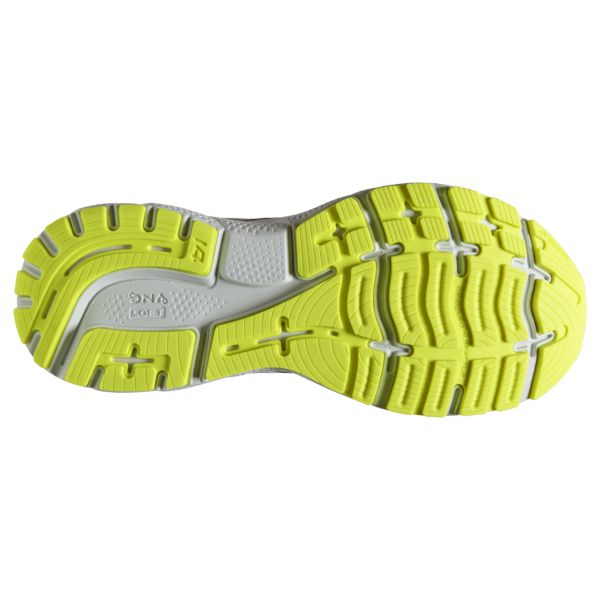 Brooks Ghost 14 Yol Koşu Ayakkabısı Erkek Siyah Sarı Gri | Turkey-260984