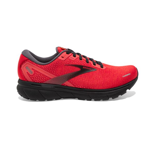 Brooks Ghost 14 Yol Koşu Ayakkabısı Erkek Pembe Kırmızı Siyah | Turkey-297834