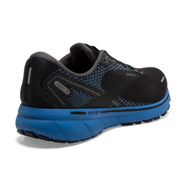 Brooks Ghost 14 Yol Koşu Ayakkabısı Erkek Siyah Mavi | Turkey-495230