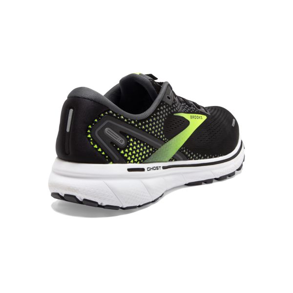 Brooks Ghost 14 Yol Koşu Ayakkabısı Erkek Siyah Sarı Beyaz | Turkey-536972