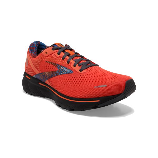 Brooks Ghost 14 Yol Koşu Ayakkabısı Erkek Turuncu Mavi Siyah | Turkey-760123