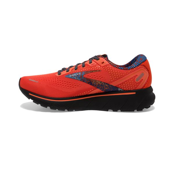 Brooks Ghost 14 Yol Koşu Ayakkabısı Erkek Turuncu Mavi Siyah | Turkey-760123