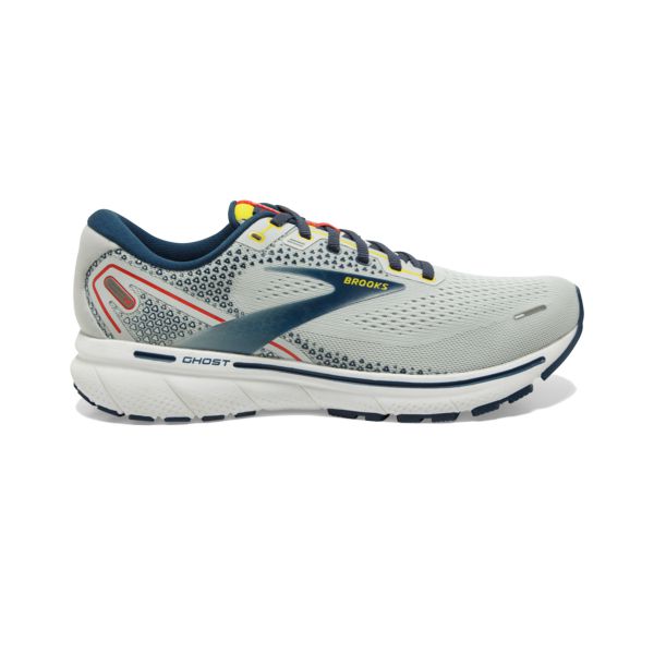 Brooks Ghost 14 Yol Koşu Ayakkabısı Erkek Gri Lacivert Beyaz | Turkey-907248