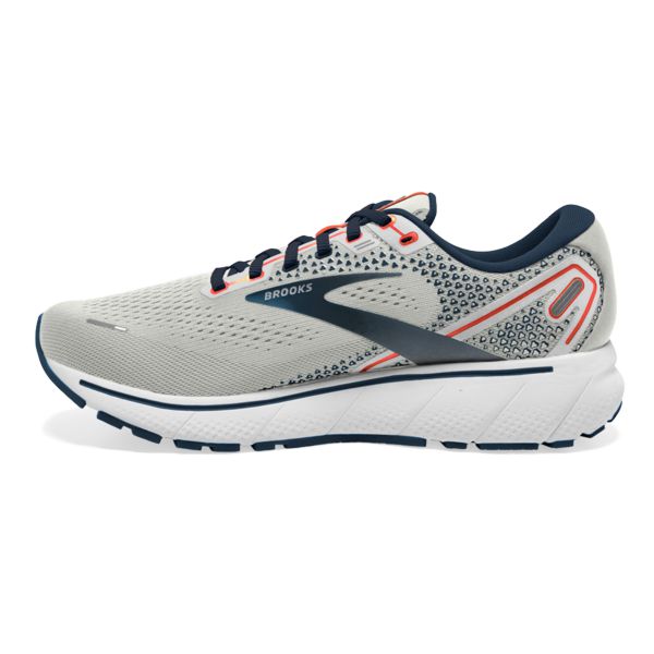 Brooks Ghost 14 Yol Koşu Ayakkabısı Erkek Gri Lacivert Beyaz | Turkey-974281