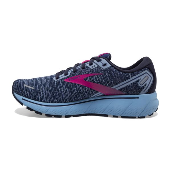 Brooks Ghost 14 Yol Koşu Ayakkabısı Kadın Mavi Kırmızı | Turkey-128460