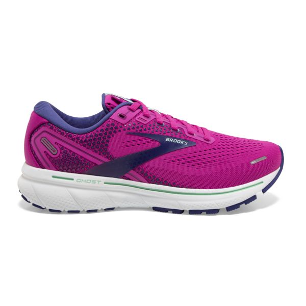 Brooks Ghost 14 Yol Koşu Ayakkabısı Kadın Mor Kırmızı Beyaz | Turkey-139406