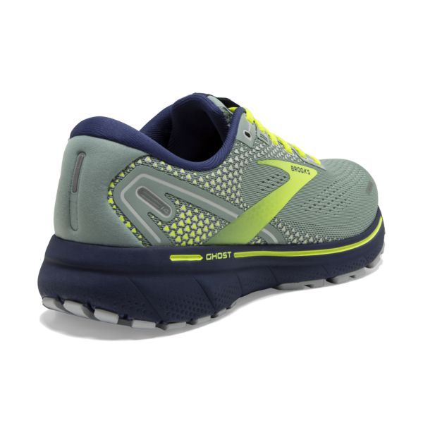 Brooks Ghost 14 Yol Koşu Ayakkabısı Kadın Mavi Yeşil Sarı | Turkey-27613