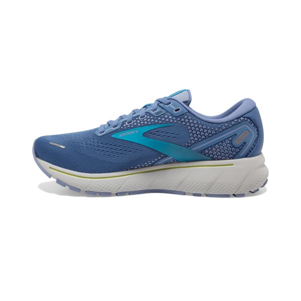 Brooks Ghost 14 Yol Koşu Ayakkabısı Kadın Mavi Beyaz | Turkey-379610