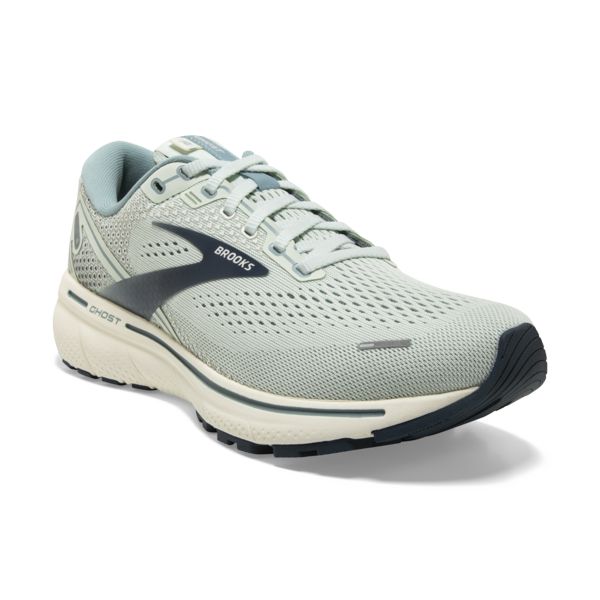 Brooks Ghost 14 Yol Koşu Ayakkabısı Kadın Turkuaz Bej Rengi | Turkey-534690