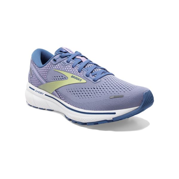 Brooks Ghost 14 Yol Koşu Ayakkabısı Kadın Mor Mavi Sarı | Turkey-562308