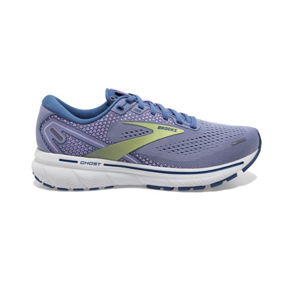 Brooks Ghost 14 Yol Koşu Ayakkabısı Kadın Mor Mavi Sarı | Turkey-562308