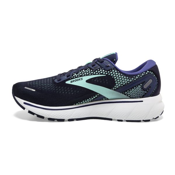 Brooks Ghost 14 Yol Koşu Ayakkabısı Kadın Lacivert Beyaz | Turkey-657128