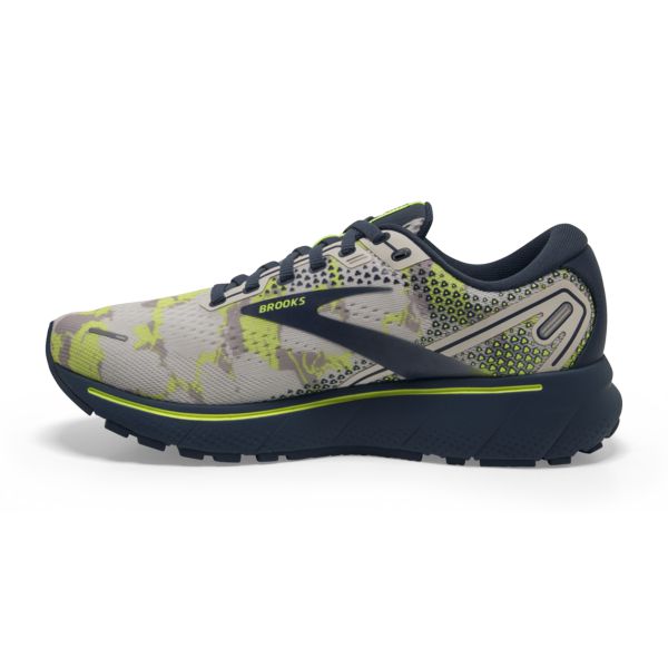 Brooks Ghost 14 Yol Koşu Ayakkabısı Kadın Gri Lacivert Sarı | Turkey-725408