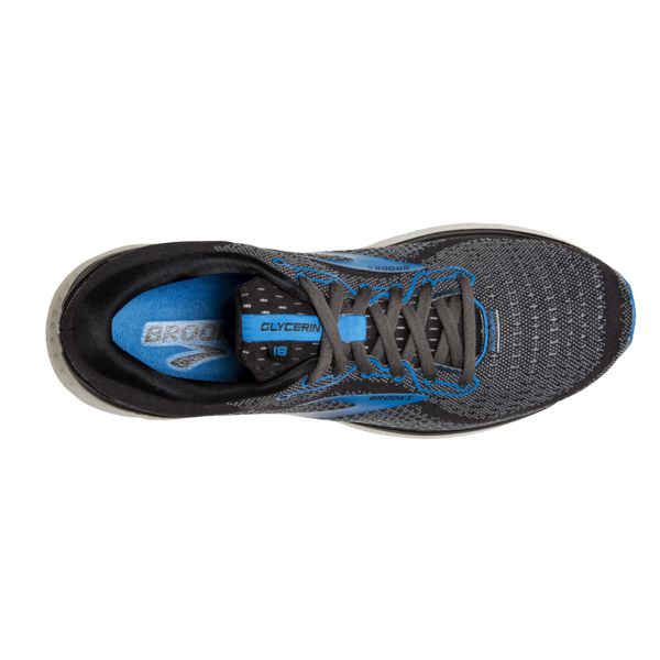 Brooks Glycerin 18 Yol Koşu Ayakkabısı Erkek Gri Mavi Beyaz | Turkey-136975