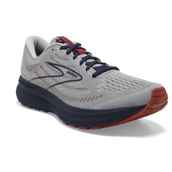 Brooks Glycerin 19 Yol Koşu Ayakkabısı Erkek Gri Lacivert Kahverengi | Turkey-483692