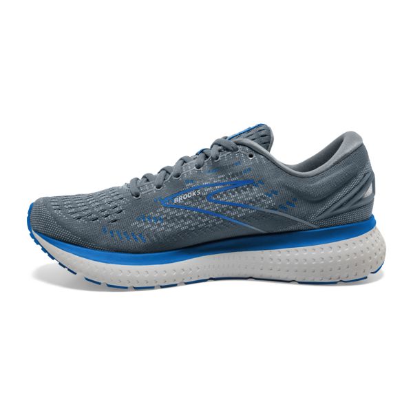 Brooks Glycerin 19 Yol Koşu Ayakkabısı Erkek Gri Mavi Beyaz | Turkey-781260