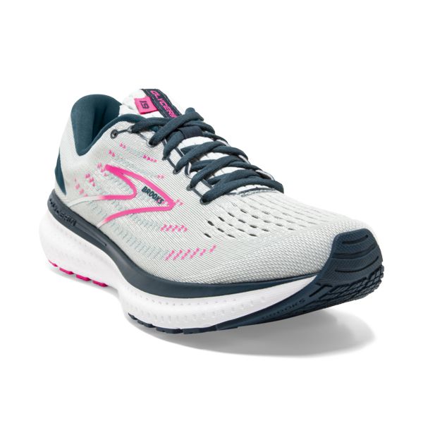 Brooks Glycerin 19 Yol Koşu Ayakkabısı Kadın Gri Lacivert Pembe | Turkey-315702