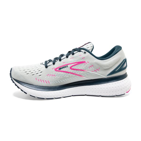 Brooks Glycerin 19 Yol Koşu Ayakkabısı Kadın Gri Lacivert Pembe | Turkey-315702