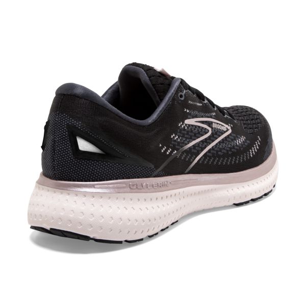 Brooks Glycerin 19 Yol Koşu Ayakkabısı Kadın Siyah Beyaz | Turkey-498756