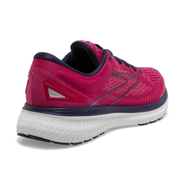 Brooks Glycerin 19 Yol Koşu Ayakkabısı Kadın Kırmızı Mor Beyaz | Turkey-723496