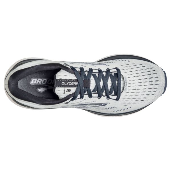 Brooks Glycerin 19 Yol Koşu Ayakkabısı Kadın Gri Beyaz | Turkey-724631