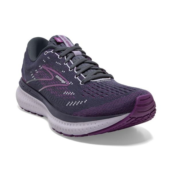 Brooks Glycerin 19 Yol Koşu Ayakkabısı Kadın Mor Siyah Beyaz | Turkey-92456