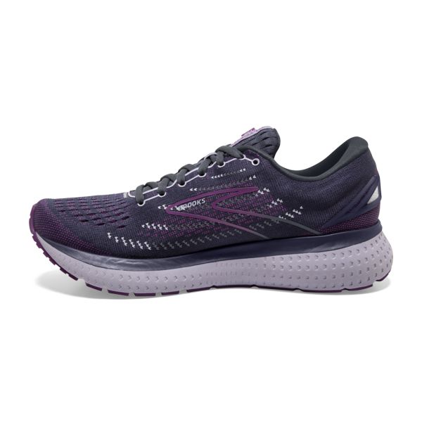 Brooks Glycerin 19 Yol Koşu Ayakkabısı Kadın Mor Siyah Beyaz | Turkey-92456