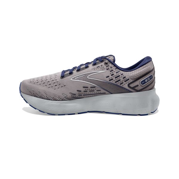 Brooks Glycerin 20 Yol Koşu Ayakkabısı Erkek Gri Mavi | Turkey-486107