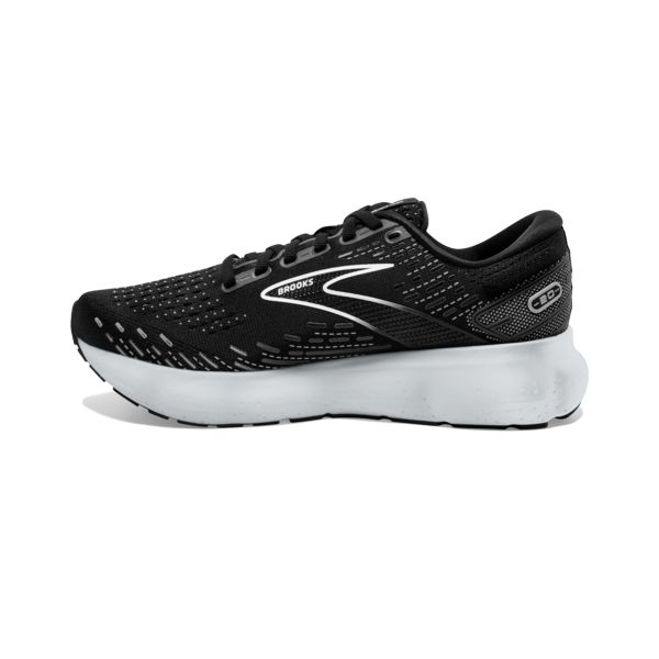 Brooks Glycerin 20 Yol Koşu Ayakkabısı Kadın Siyah Beyaz Gri | Turkey-651742