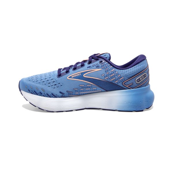 Brooks Glycerin 20 Yol Koşu Ayakkabısı Kadın Mavi Altın Beyaz | Turkey-917436