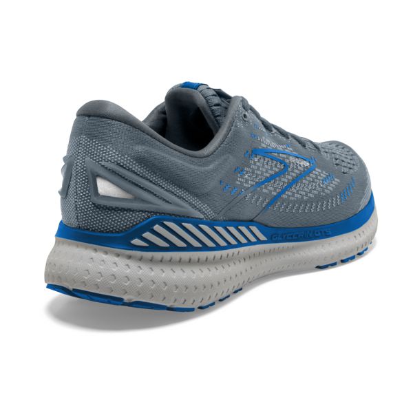 Brooks Glycerin GTS 19 Yol Koşu Ayakkabısı Erkek Gri Mavi Beyaz | Turkey-27156