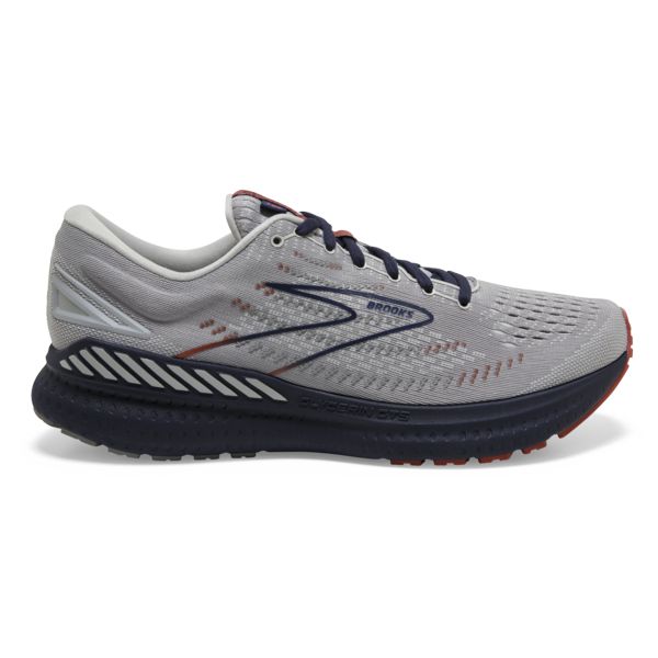 Brooks Glycerin GTS 19 Yol Koşu Ayakkabısı Erkek Gri Lacivert Kahverengi | Turkey-530741