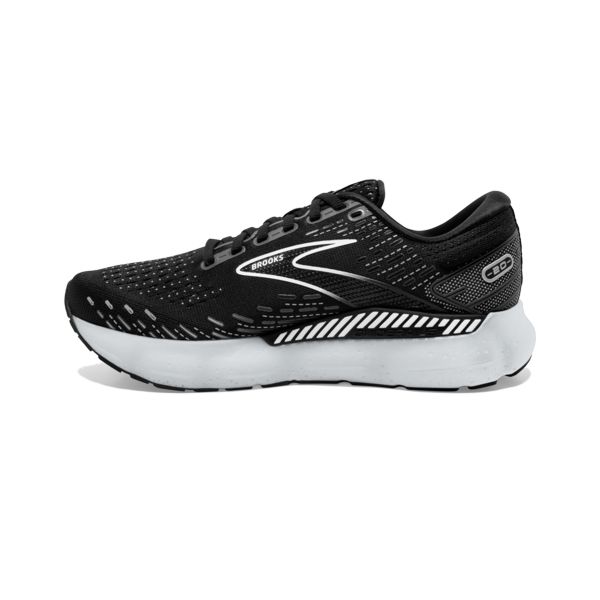 Brooks Glycerin GTS 20 Yol Koşu Ayakkabısı Kadın Siyah Beyaz Gri | Turkey-501968