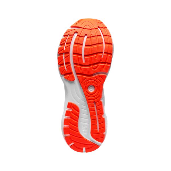 Brooks Glycerin GTS 20 Yol Koşu Ayakkabısı Erkek Mavi Turuncu Beyaz | Turkey-985647