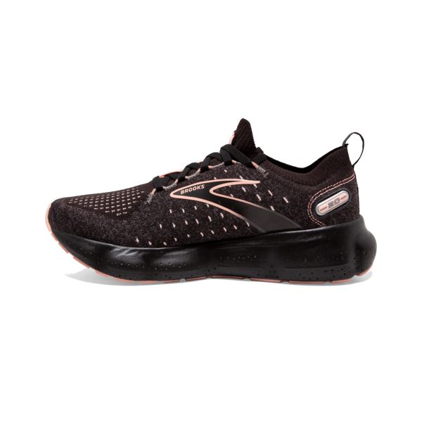 Brooks Glycerin StealthFit 20 Yol Koşu Ayakkabısı Kadın Siyah Mercan | Turkey-325940