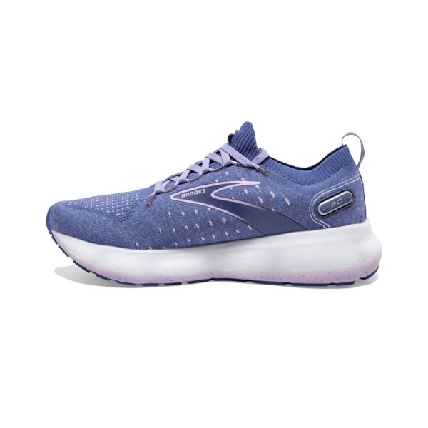 Brooks Glycerin StealthFit 20 Yol Koşu Ayakkabısı Kadın Mavi Beyaz | Turkey-765048